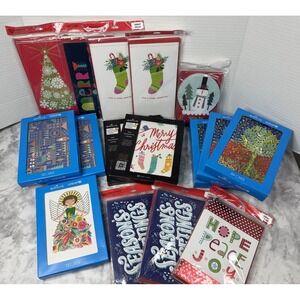 Hallmark Boxed Christmas Card Lot New Sealed Lot Of 18 Boxes/packs
